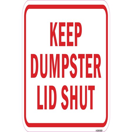 Signmission Safety Sign, 12 in Height, Aluminum, 18 in Length, 25129 A-1218-25129